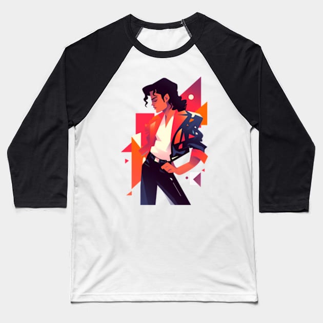 80s Legend - Pop Music Baseball T-Shirt by Fenay-Designs